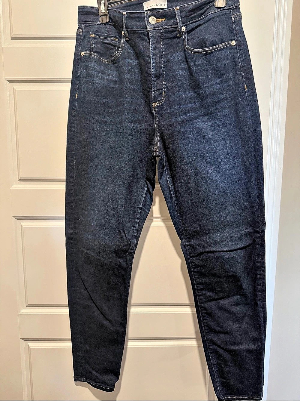 LOFT curvy high rise  skinny Jeans